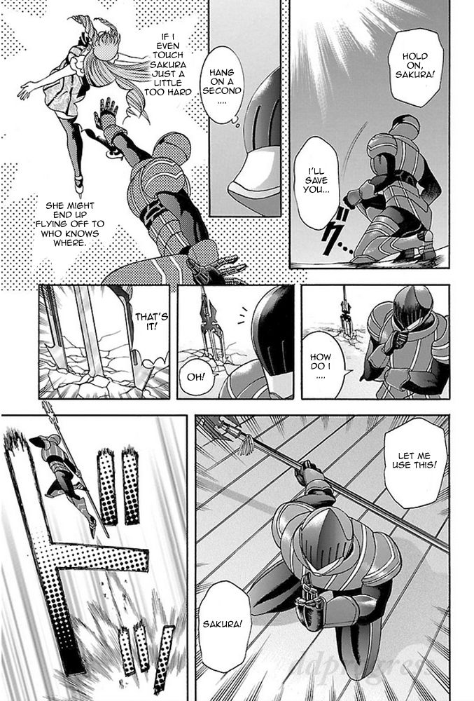 Koutetsu Kishi Chevalion Chapter 2 page 25 - Chapter 2 : The Angry Sakura! A Dangerous Beauty!