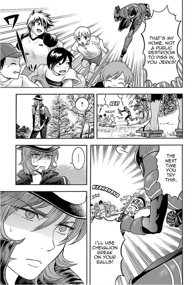 Koutetsu Kishi Chevalion Chapter 3 page 10 - Chapter 3 : The Melancholic Handsome Man! A Shadow of Glory!