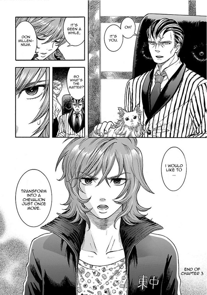 Koutetsu Kishi Chevalion Chapter 3 page 25 - Chapter 3 : The Melancholic Handsome Man! A Shadow of Glory!
