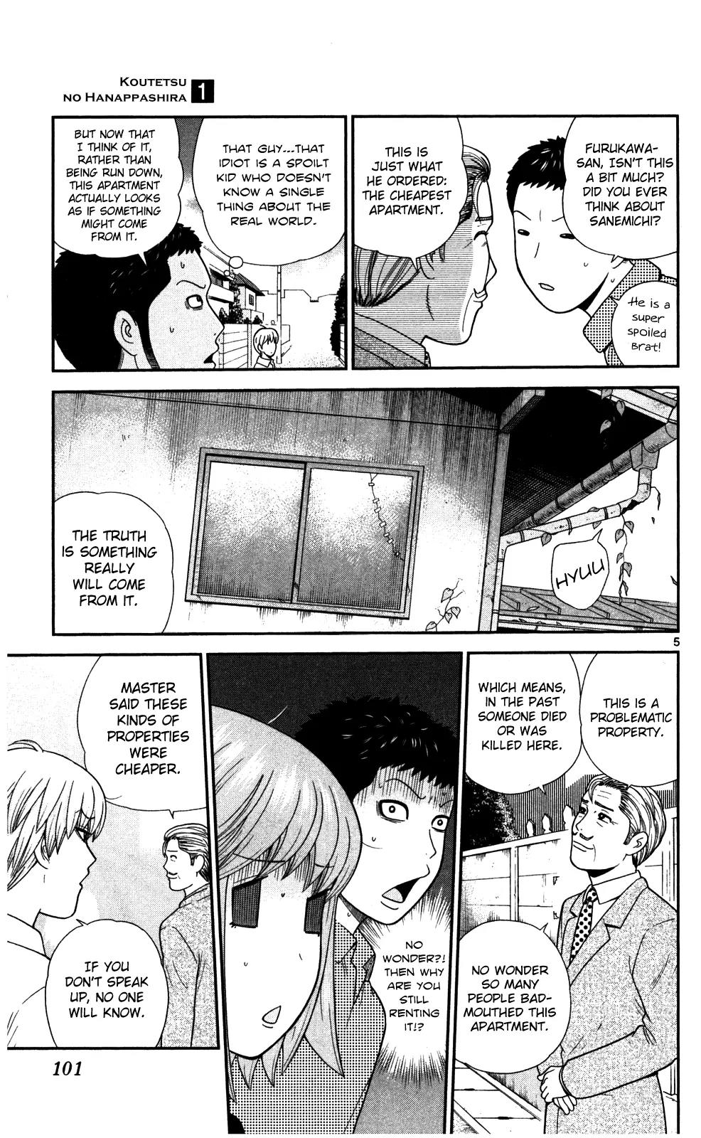 Koutetsu no Hanappashira Chapter 4 page 6 - Chapter 4: Looking for a Place to Stay