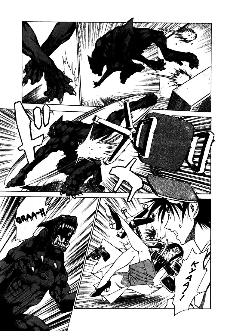 Kouya ni Kemono Doukokusu Chapter 1 page 34 - Chapter 1 : Act: 1 - Surprise Attack