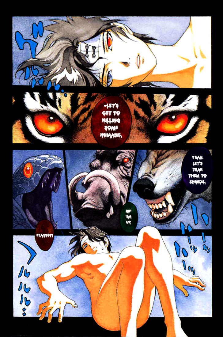 Kouya ni Kemono Doukokusu Chapter 1 page 4 - Chapter 1 : Act: 1 - Surprise Attack
