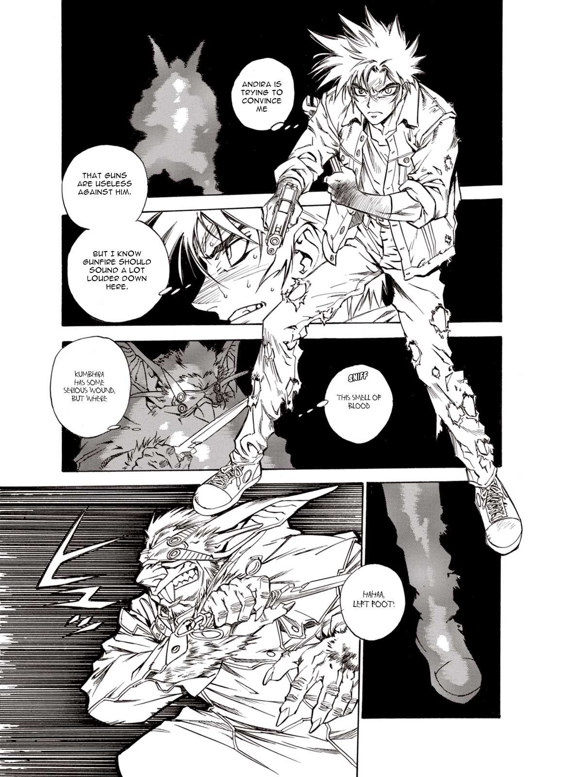 Kouya ni Kemono Doukokusu Chapter 12 page 17 - Chapter 12: Blazing