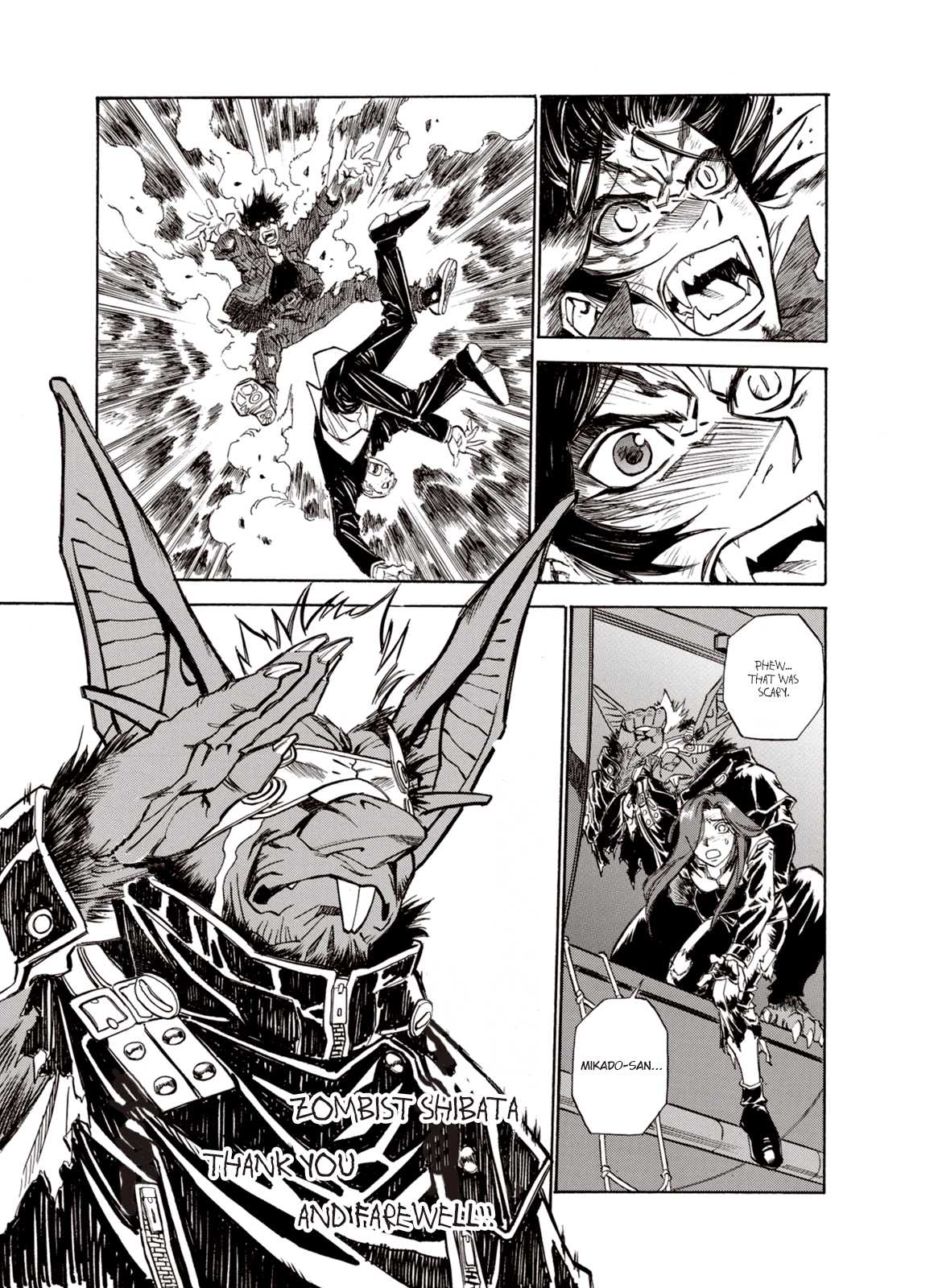 Kouya ni Kemono Doukokusu Chapter 13 page 18 - Chapter 13: Flight