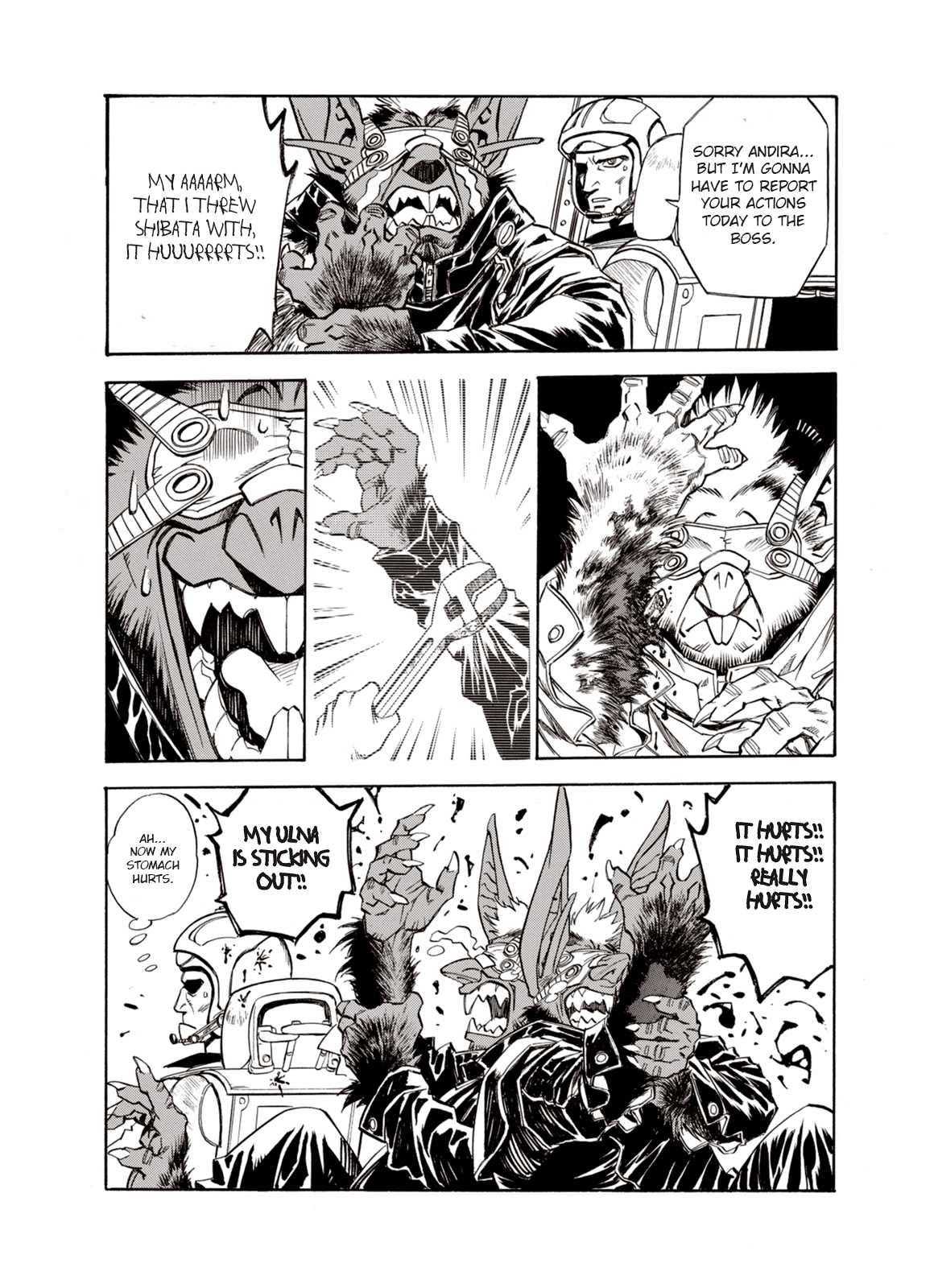 Kouya ni Kemono Doukokusu Chapter 13 page 20 - Chapter 13: Flight