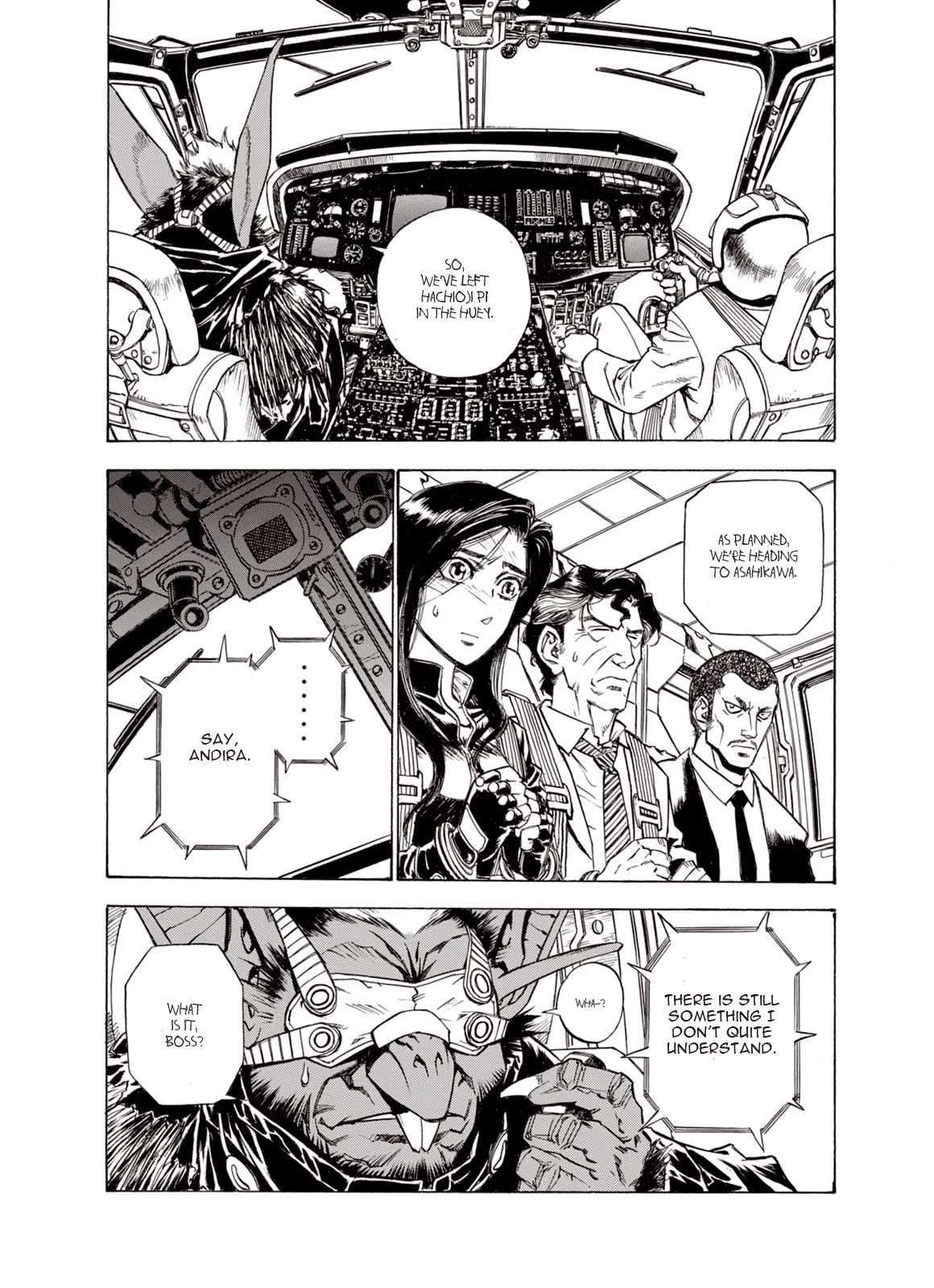 Kouya ni Kemono Doukokusu Chapter 13 page 28 - Chapter 13: Flight