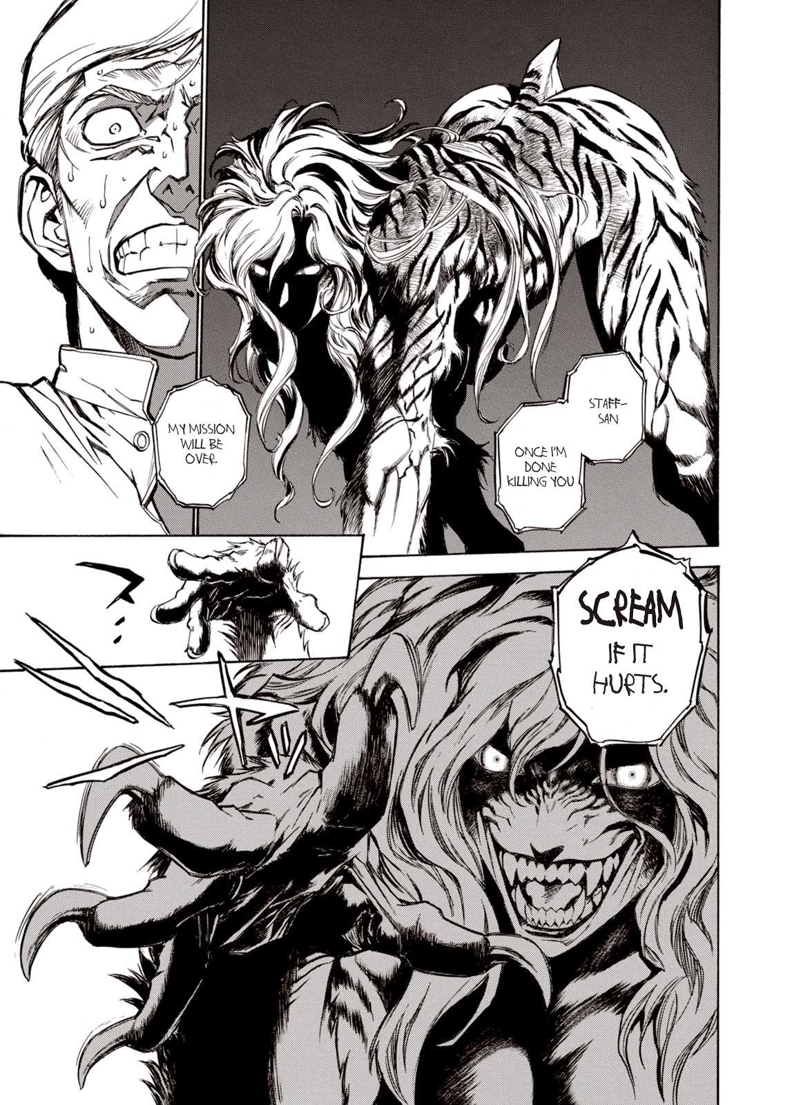 Kouya ni Kemono Doukokusu Chapter 15 page 11 - Chapter 15: Determination