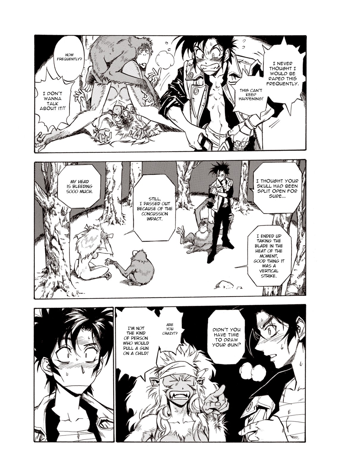 Kouya ni Kemono Doukokusu Chapter 19 page 28 - Chapter 19: Anomaly