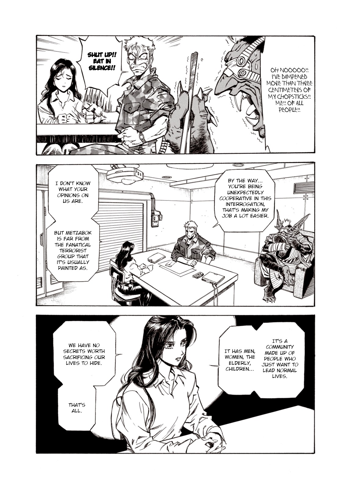 Kouya ni Kemono Doukokusu Chapter 20 page 18 - Chapter 20: Questioning