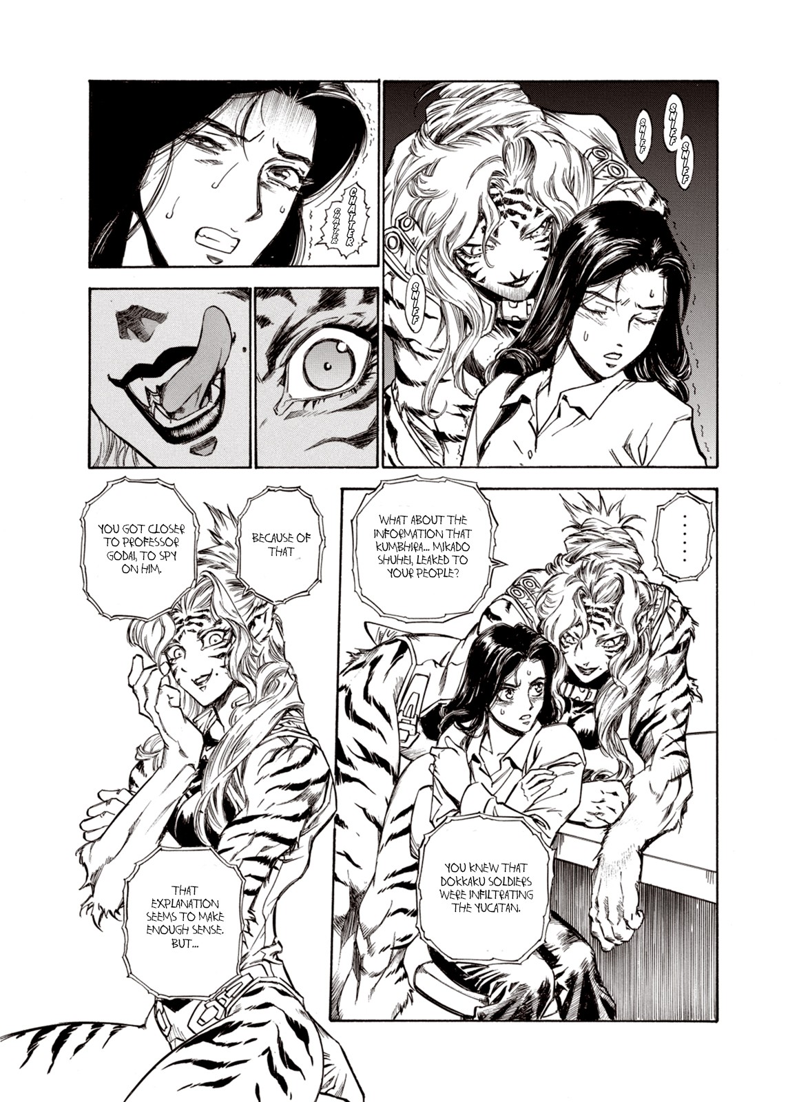 Kouya ni Kemono Doukokusu Chapter 20 page 21 - Chapter 20: Questioning