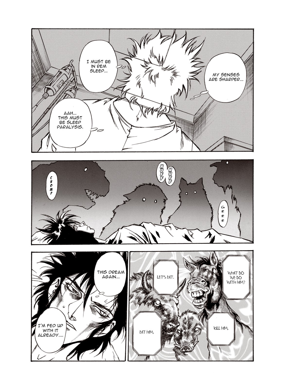 Kouya ni Kemono Doukokusu Chapter 22 page 12 - Chapter 22: Awakening