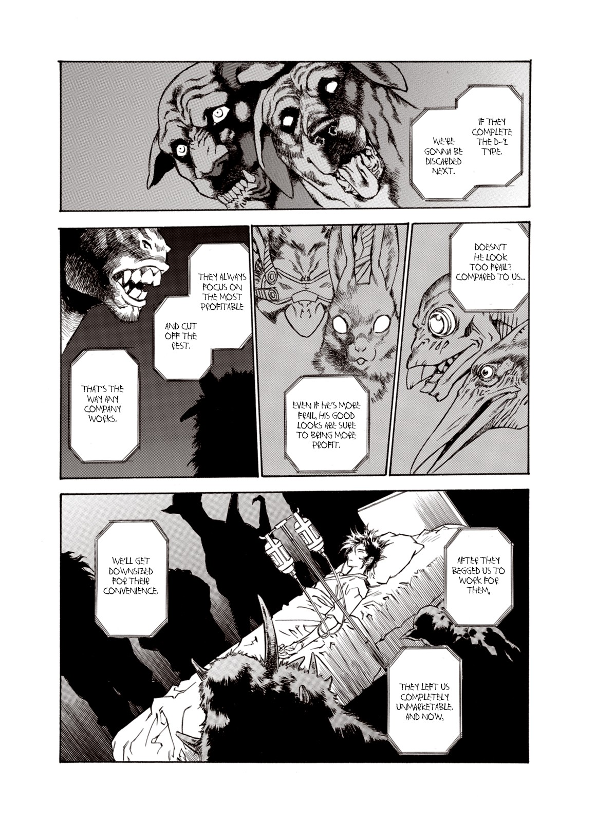 Kouya ni Kemono Doukokusu Chapter 22 page 13 - Chapter 22: Awakening