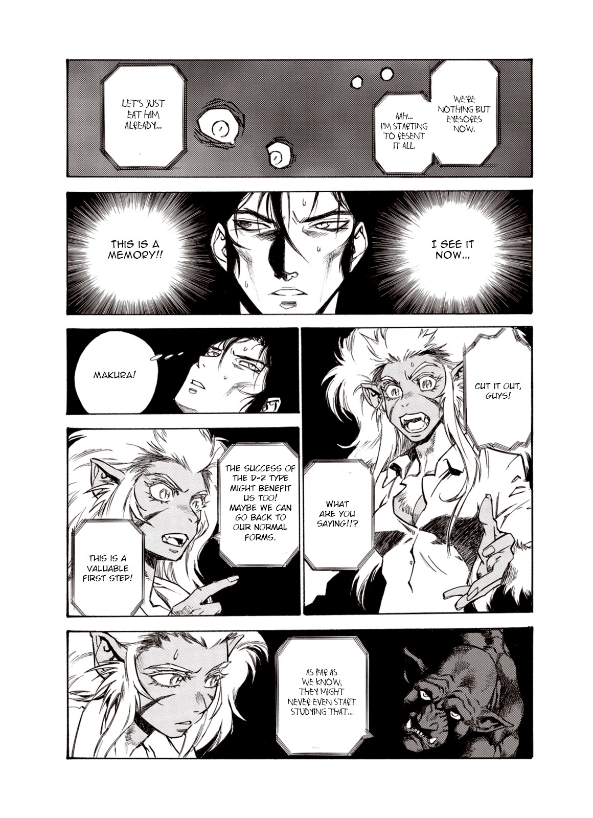 Kouya ni Kemono Doukokusu Chapter 22 page 14 - Chapter 22: Awakening