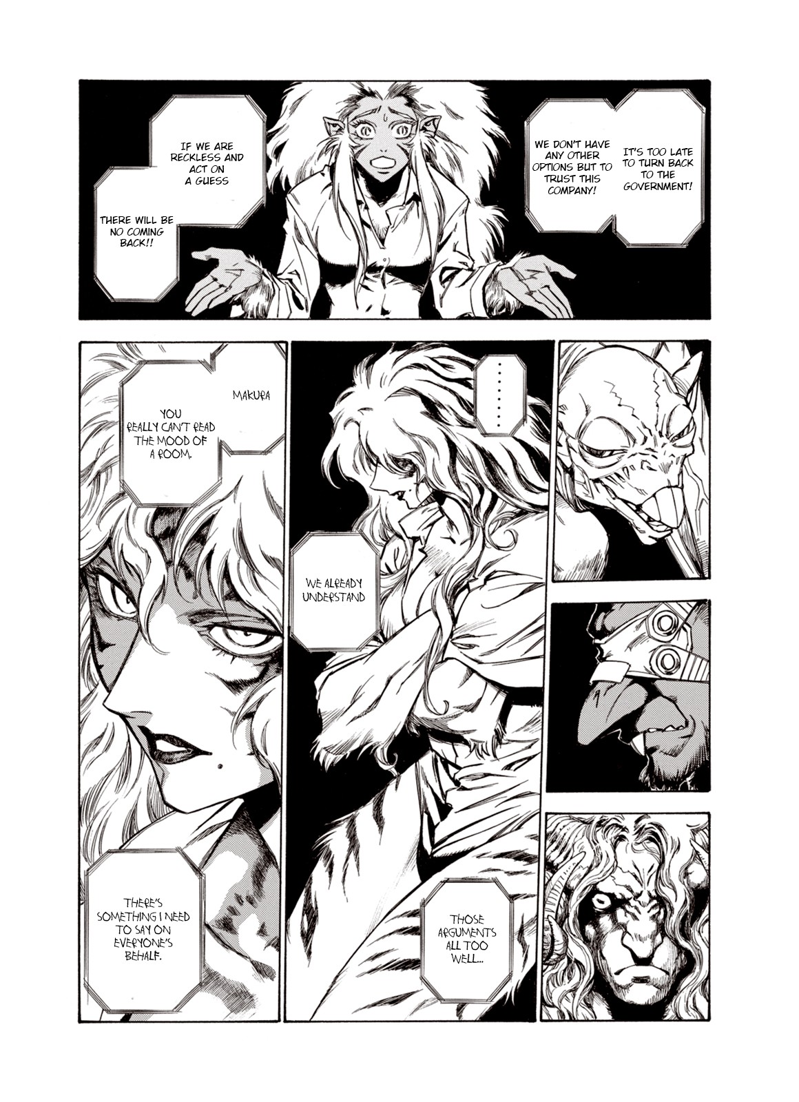 Kouya ni Kemono Doukokusu Chapter 22 page 15 - Chapter 22: Awakening