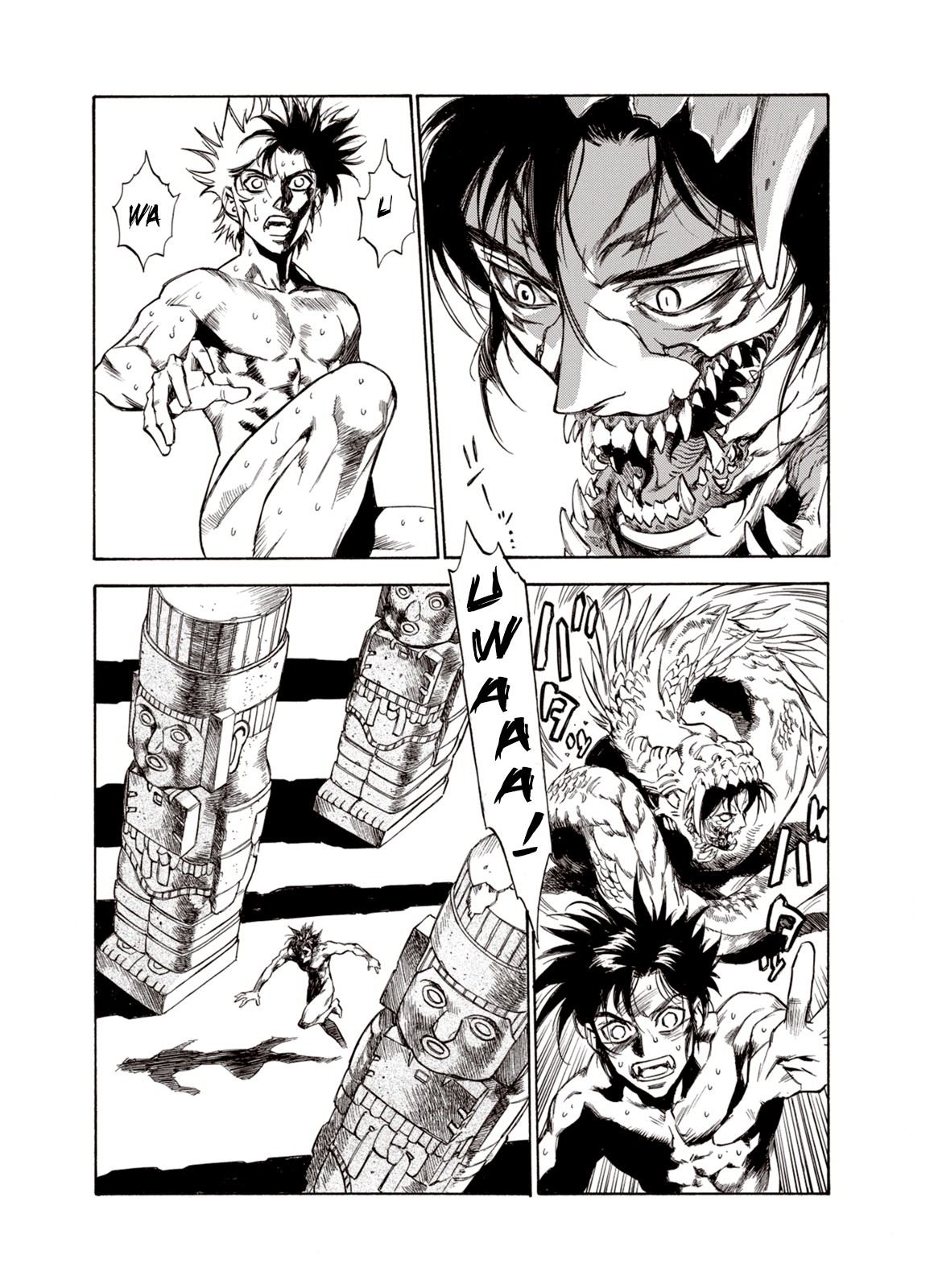 Kouya ni Kemono Doukokusu Chapter 22 page 2 - Chapter 22: Awakening