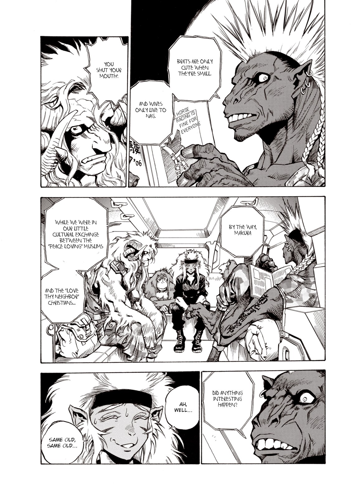 Kouya ni Kemono Doukokusu Chapter 27 page 3 - Chapter 27: Guidance
