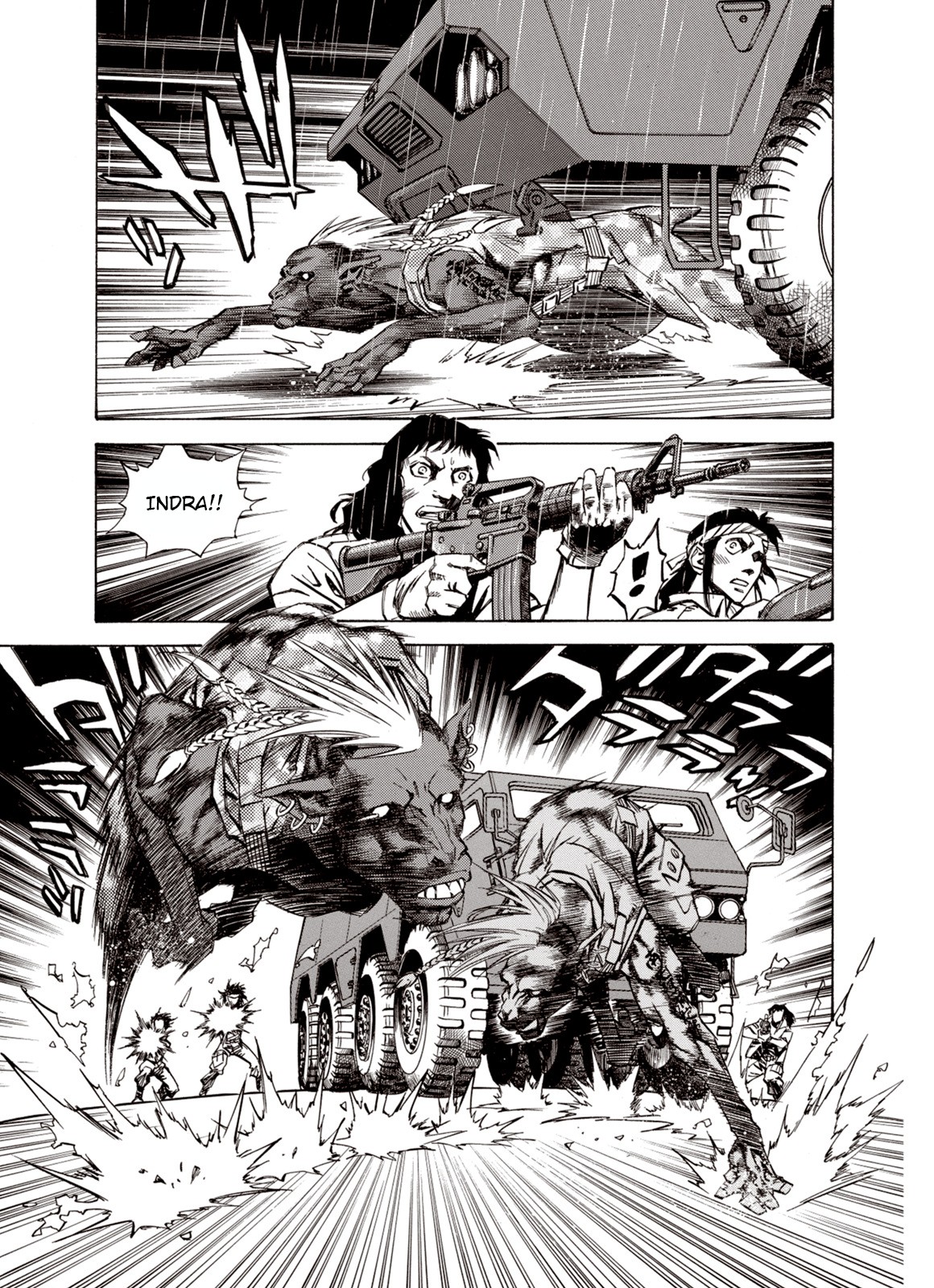 Kouya ni Kemono Doukokusu Chapter 29 page 13 - Chapter 29: Clash