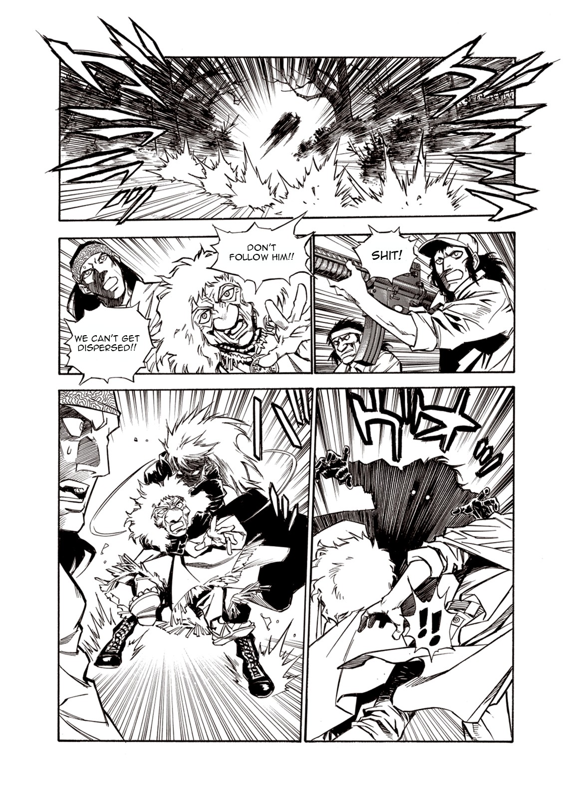 Kouya ni Kemono Doukokusu Chapter 29 page 14 - Chapter 29: Clash