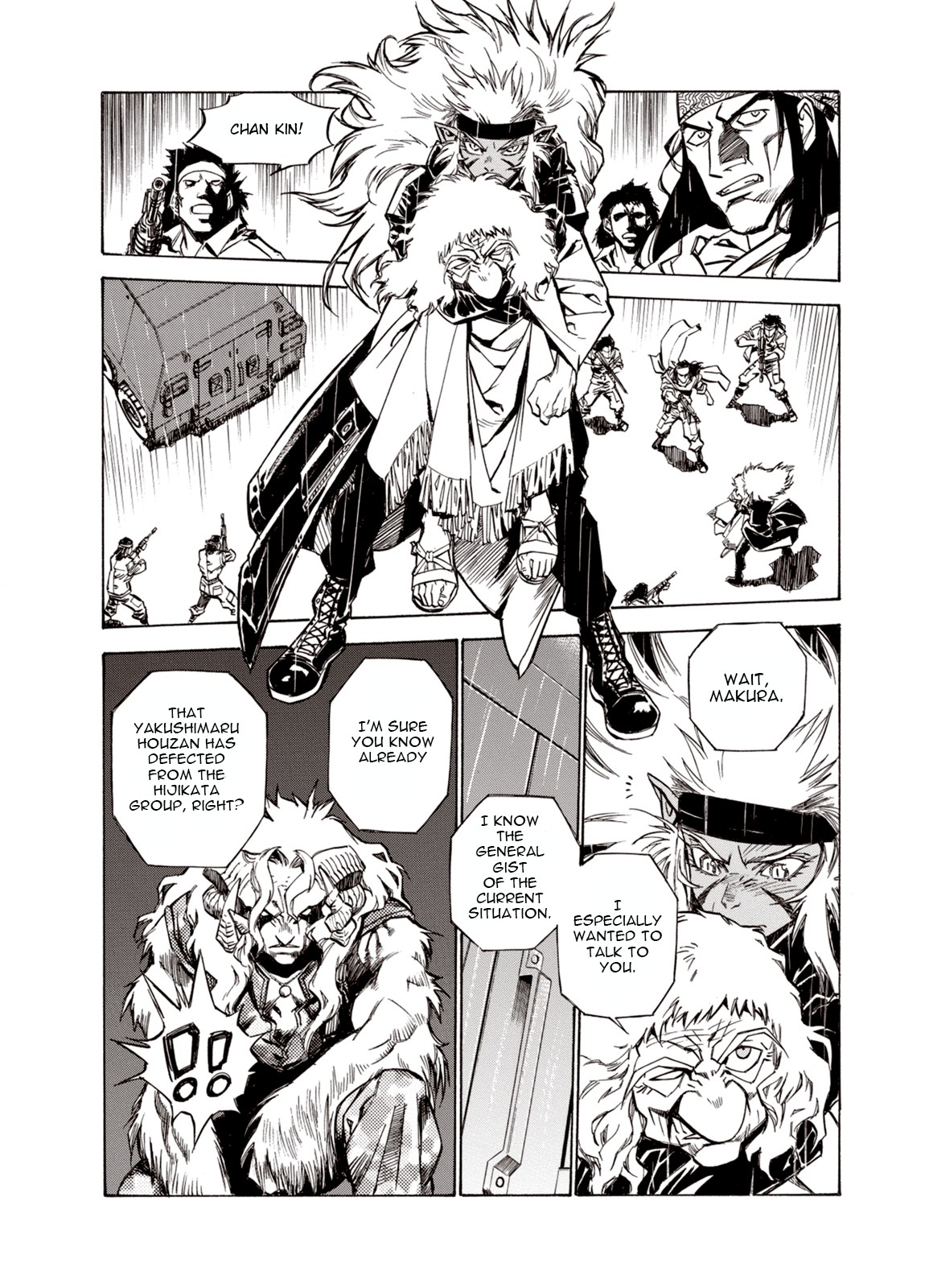 Kouya ni Kemono Doukokusu Chapter 29 page 15 - Chapter 29: Clash
