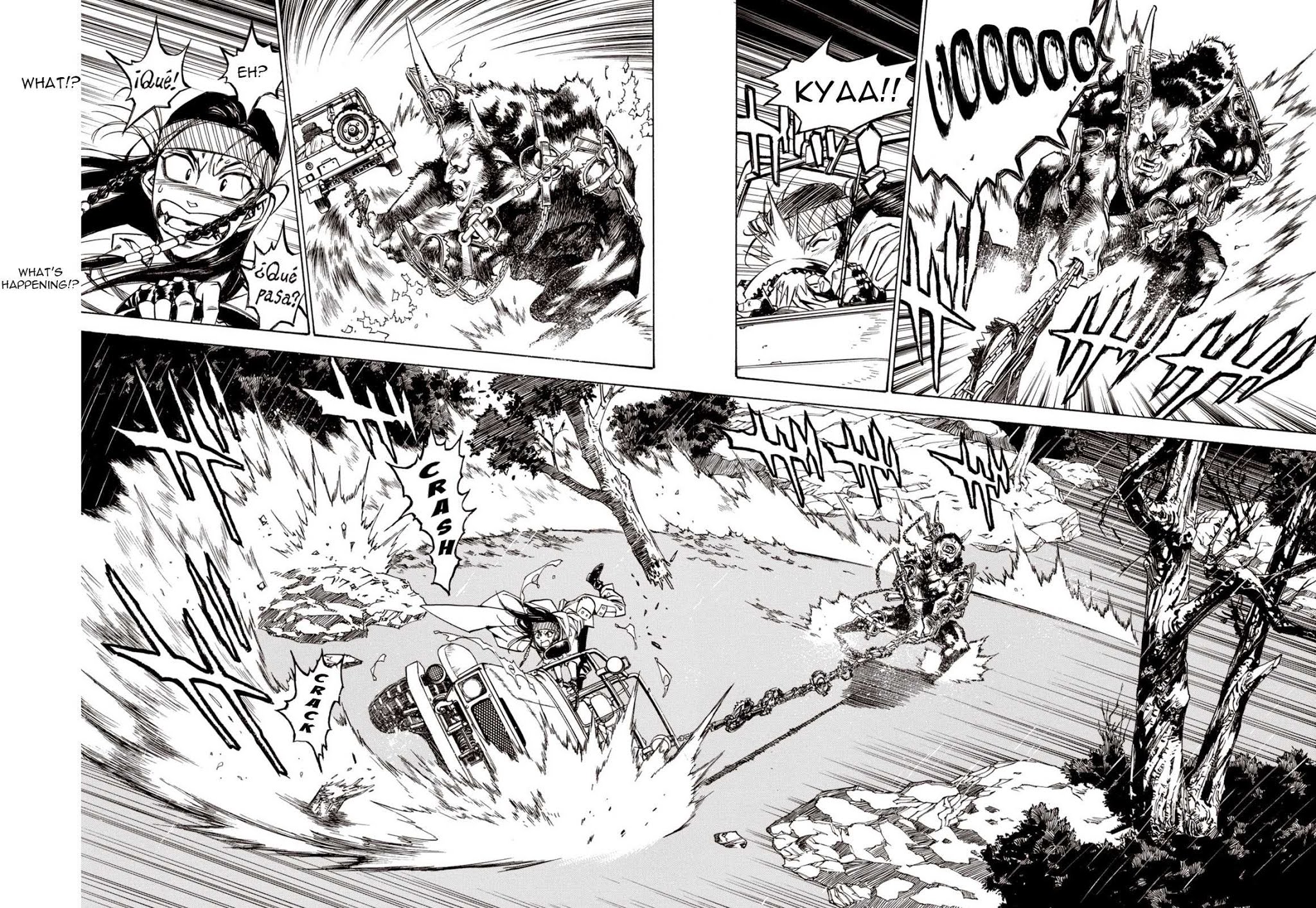 Kouya ni Kemono Doukokusu Chapter 29 page 3 - Chapter 29: Clash