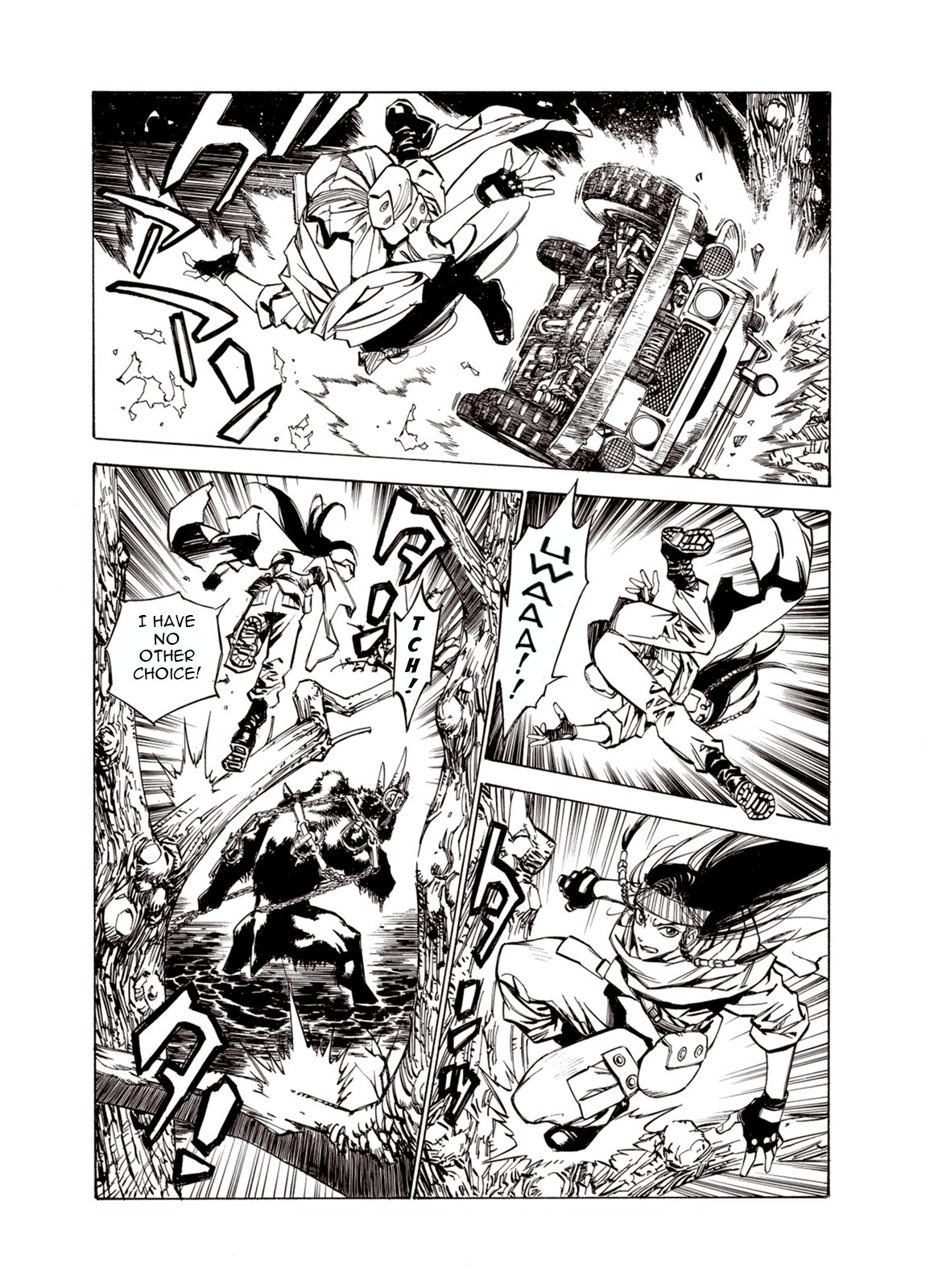 Kouya ni Kemono Doukokusu Chapter 29 page 4 - Chapter 29: Clash