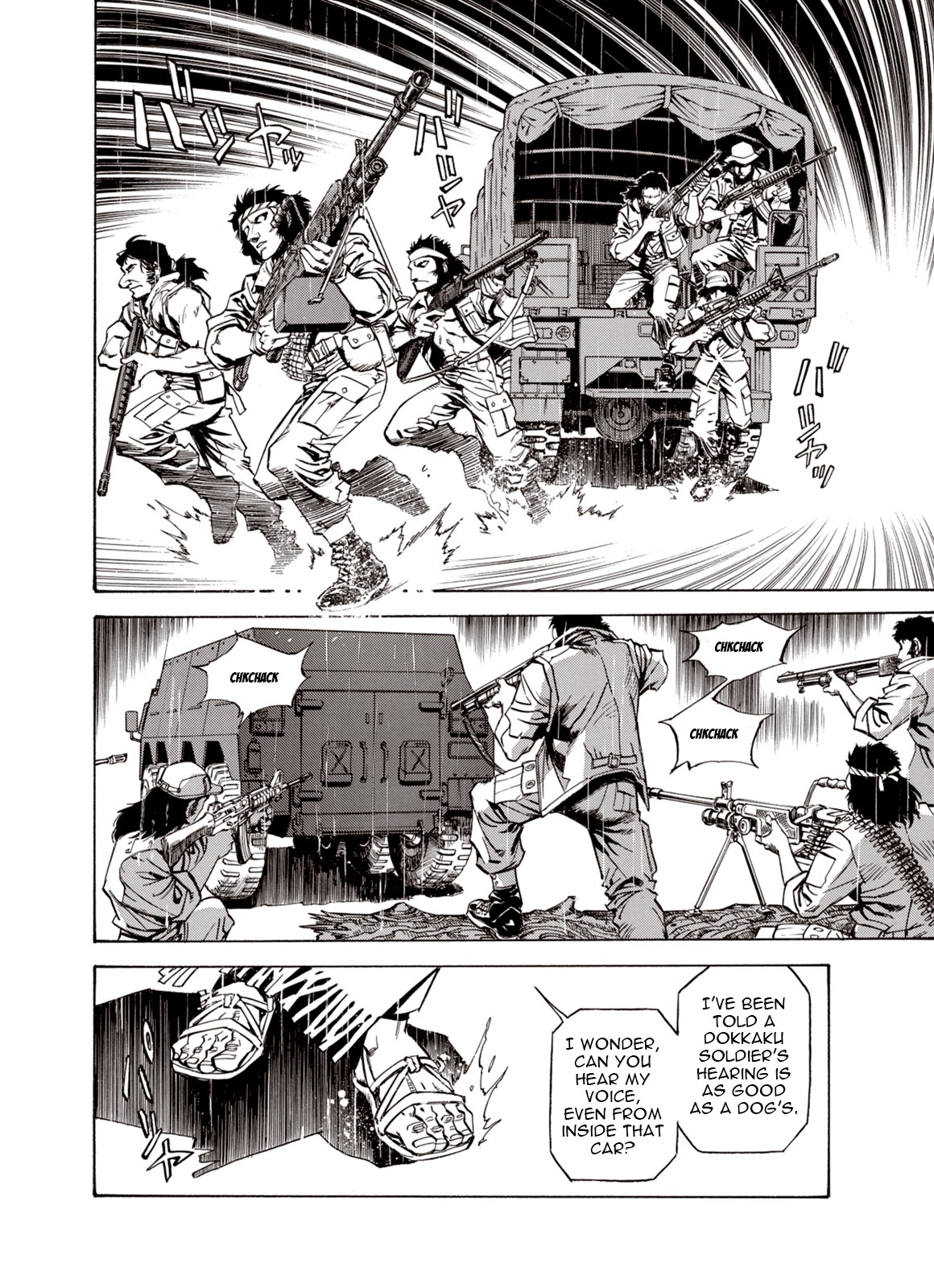 Kouya ni Kemono Doukokusu Chapter 29 page 8 - Chapter 29: Clash