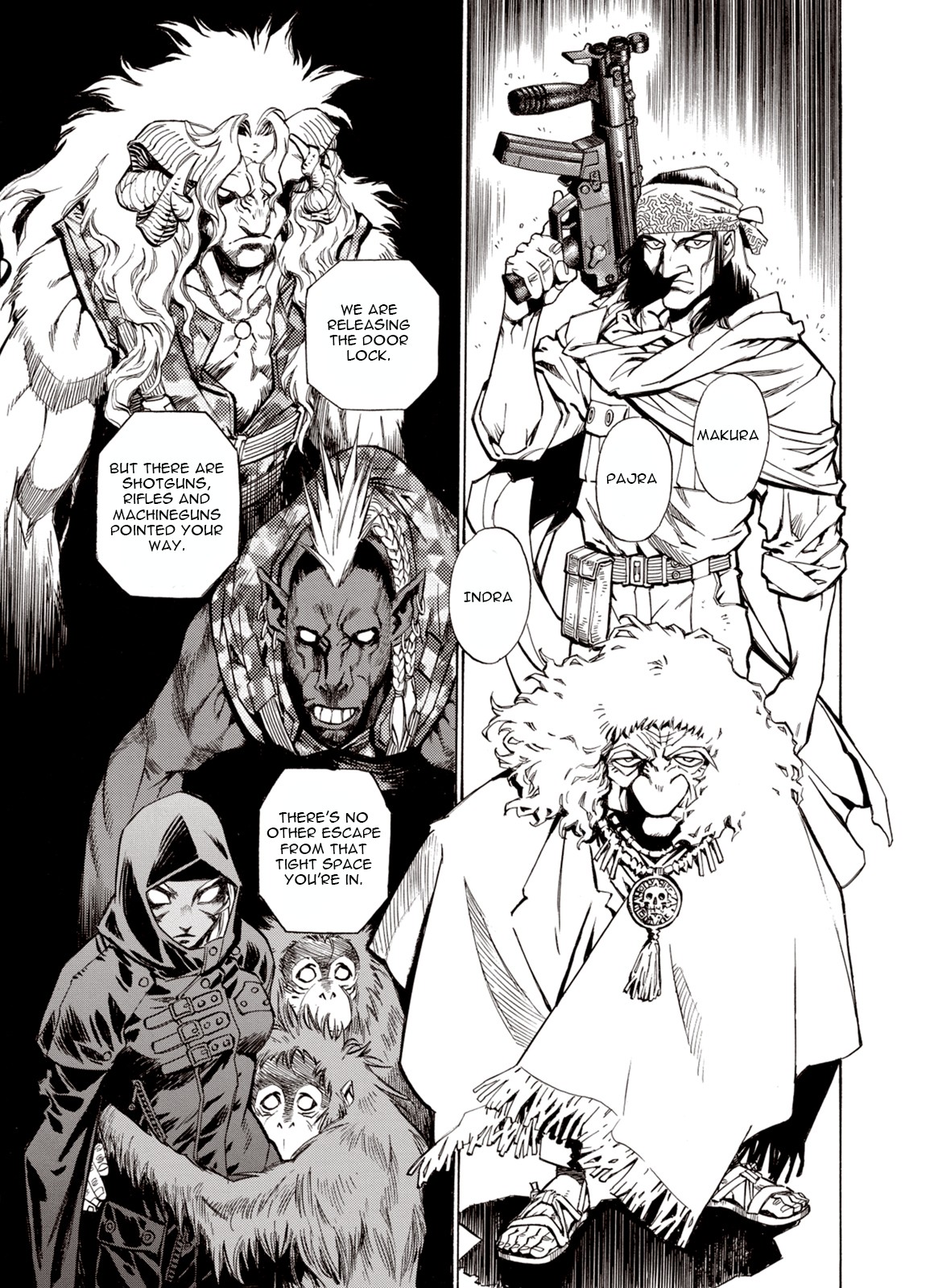 Kouya ni Kemono Doukokusu Chapter 29 page 9 - Chapter 29: Clash