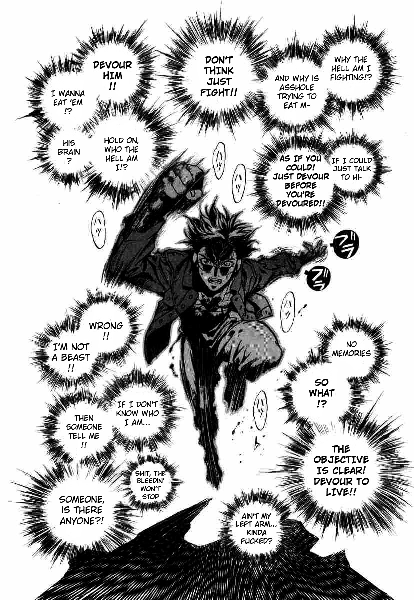 Kouya ni Kemono Doukokusu Chapter 3 page 12 - Chapter 3 : Act: 3 - Narrow Victory
