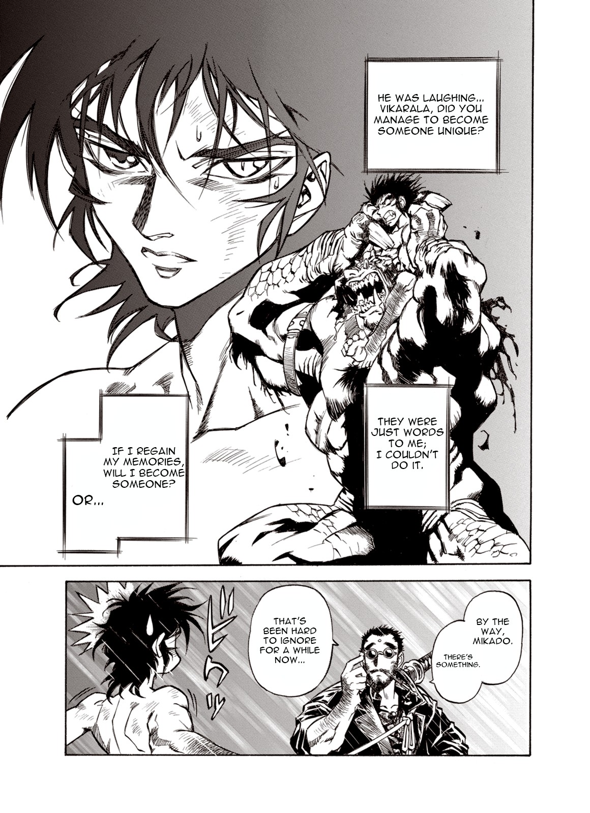 Kouya ni Kemono Doukokusu Chapter 31 page 14 - Chapter 31: Glint