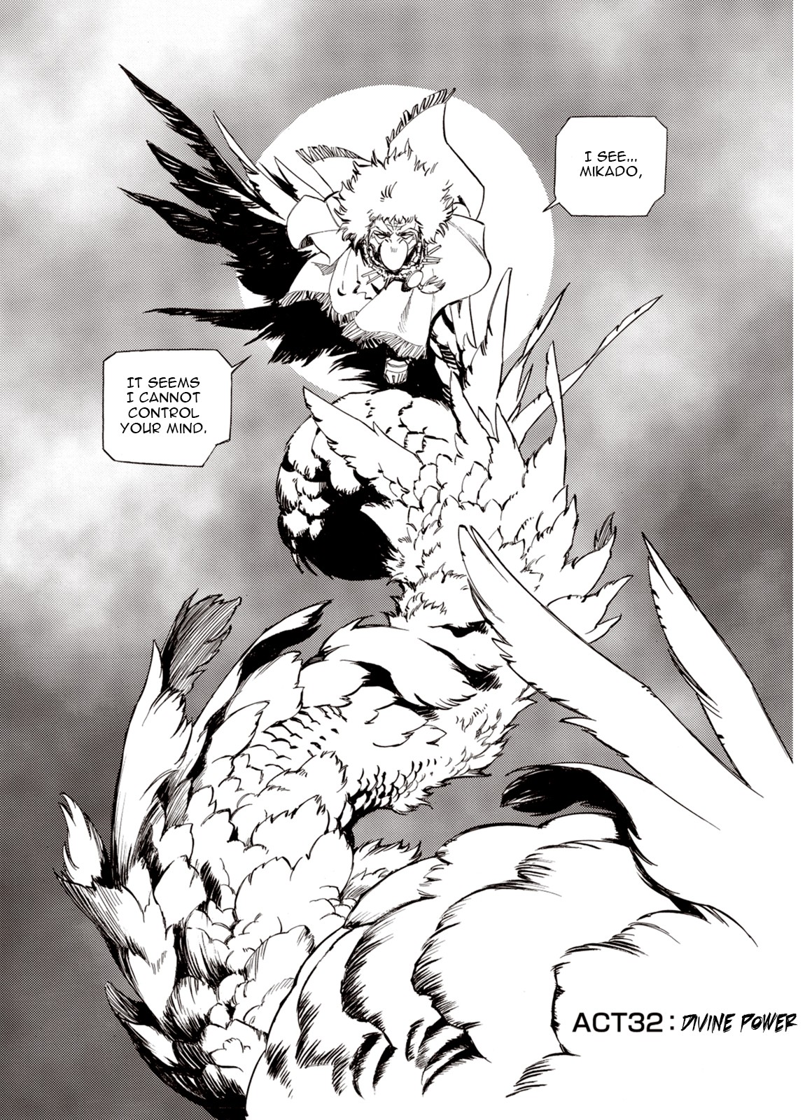 Kouya ni Kemono Doukokusu Chapter 32 page 1 - Chapter 32: Divine Power