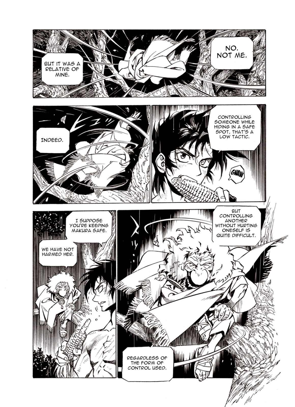 Kouya ni Kemono Doukokusu Chapter 32 page 11 - Chapter 32: Divine Power