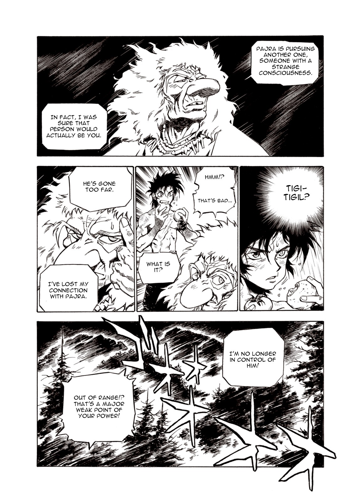 Kouya ni Kemono Doukokusu Chapter 32 page 12 - Chapter 32: Divine Power