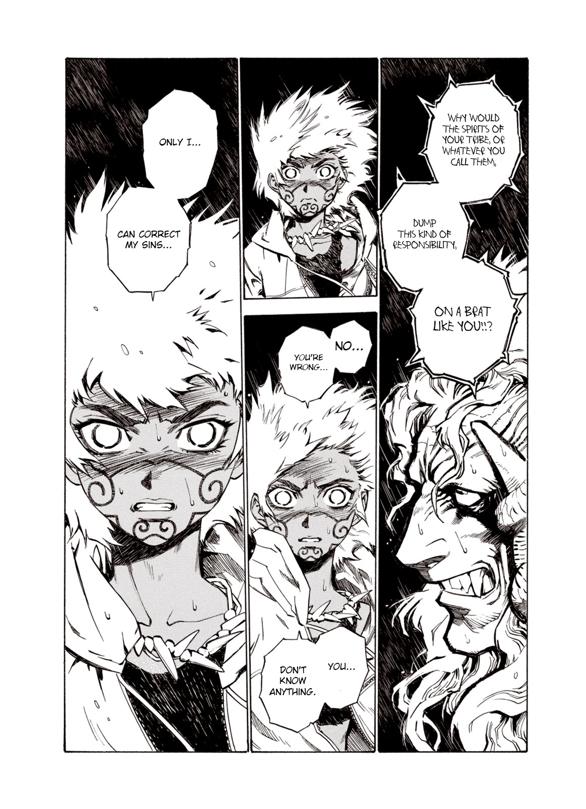Kouya ni Kemono Doukokusu Chapter 32 page 21 - Chapter 32: Divine Power