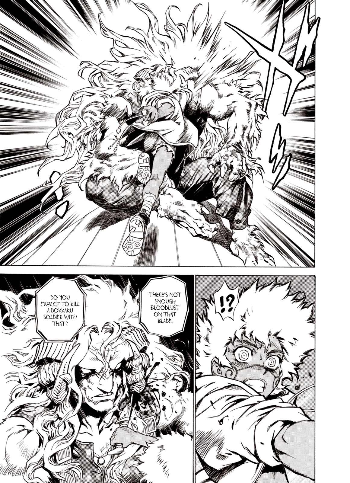 Kouya ni Kemono Doukokusu Chapter 32 page 23 - Chapter 32: Divine Power