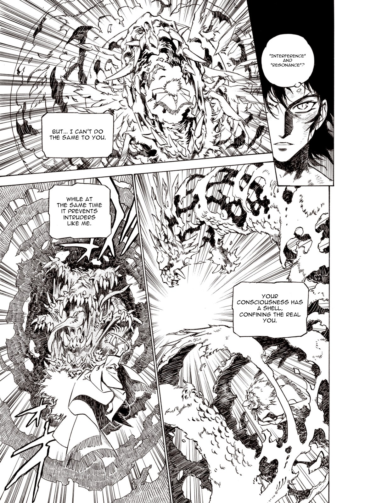 Kouya ni Kemono Doukokusu Chapter 32 page 3 - Chapter 32: Divine Power