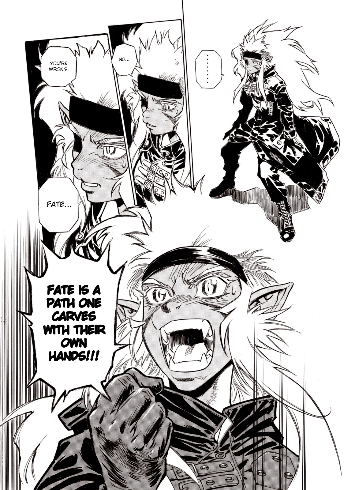Kouya ni Kemono Doukokusu Chapter 33 page 10 - Chapter 33: Rupture