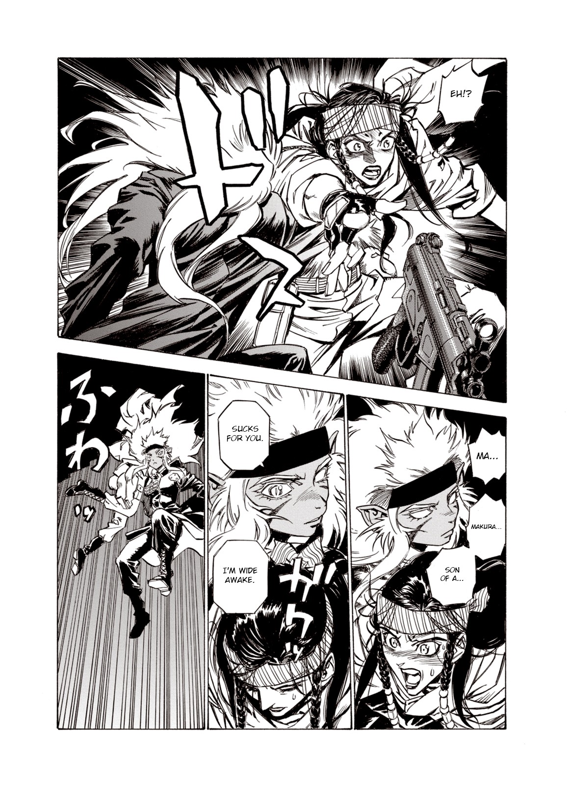 Kouya ni Kemono Doukokusu Chapter 33 page 4 - Chapter 33: Rupture
