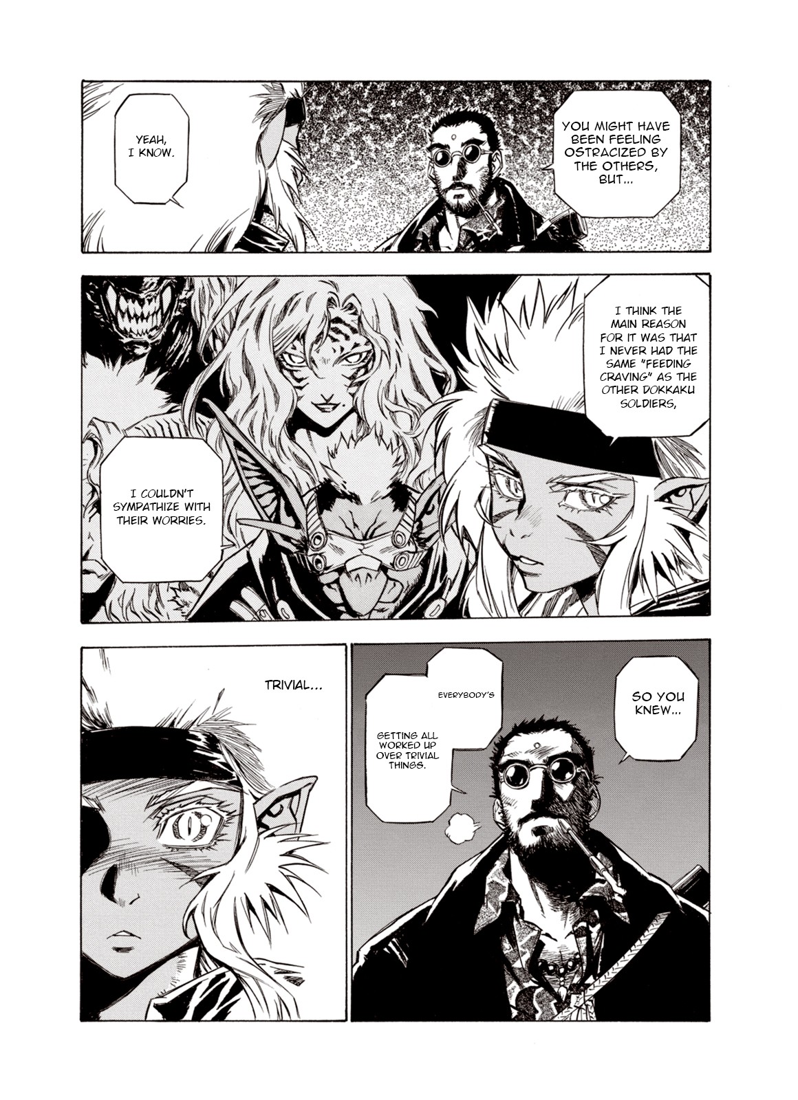 Kouya ni Kemono Doukokusu Chapter 33 page 6 - Chapter 33: Rupture