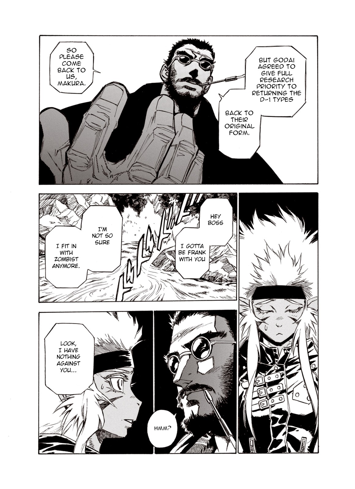 Kouya ni Kemono Doukokusu Chapter 33 page 7 - Chapter 33: Rupture