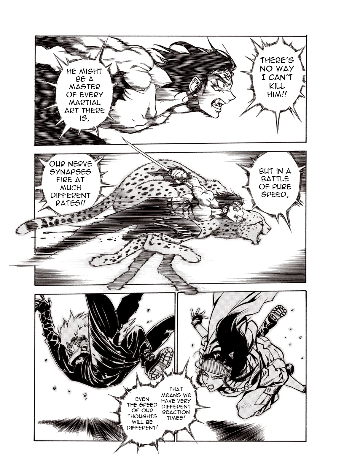 Kouya ni Kemono Doukokusu Chapter 34 page 2 - Chapter 34: Supreme Strenght