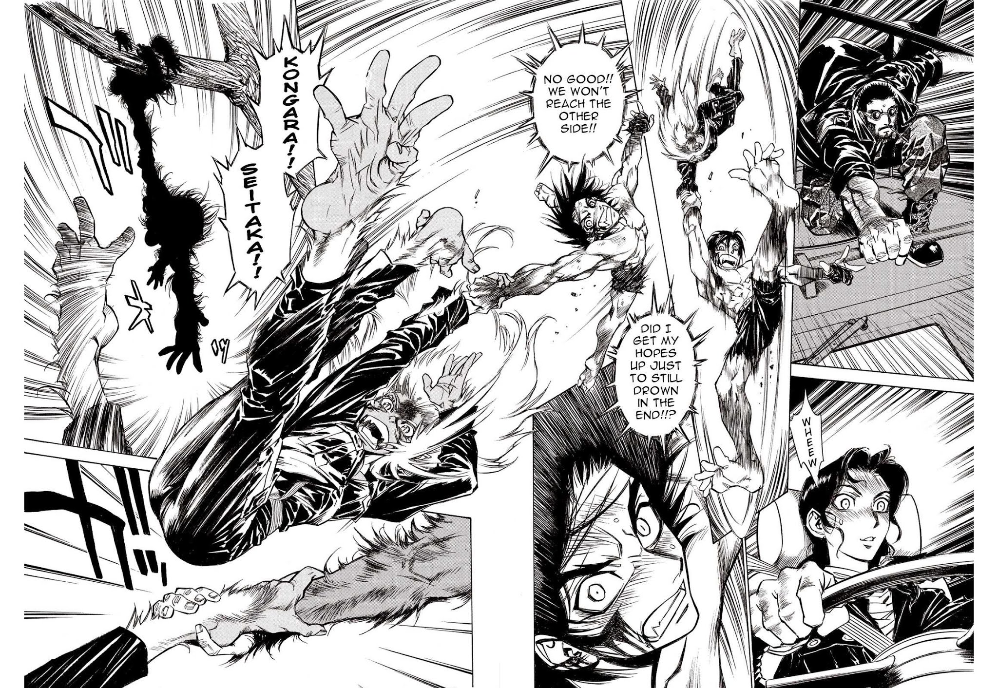 Kouya ni Kemono Doukokusu Chapter 35 page 17 - Chapter 35: Waterfall