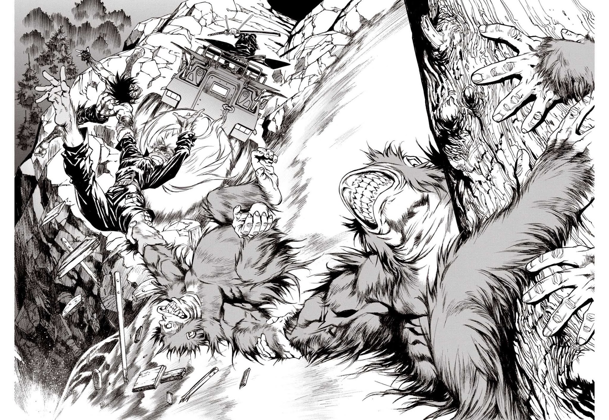 Kouya ni Kemono Doukokusu Chapter 35 page 18 - Chapter 35: Waterfall