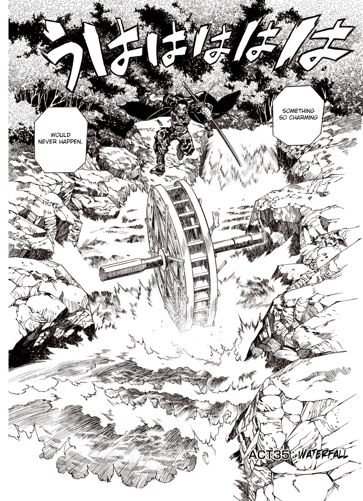 Kouya ni Kemono Doukokusu Chapter 35 page 2 - Chapter 35: Waterfall