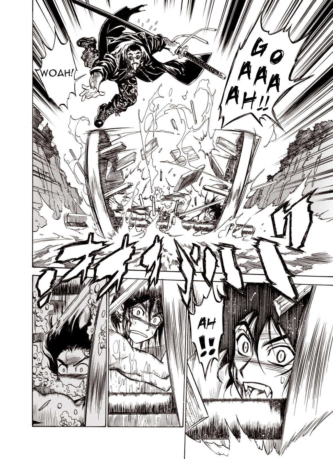 Kouya ni Kemono Doukokusu Chapter 35 page 8 - Chapter 35: Waterfall
