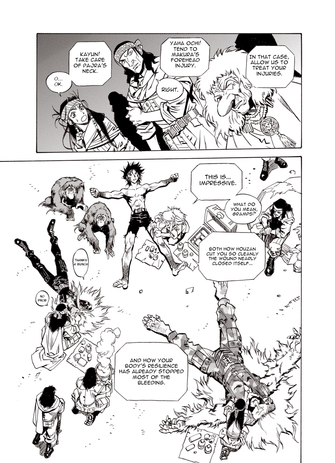 Kouya ni Kemono Doukokusu Chapter 36 page 13 - Chapter 36: Distant Thunder