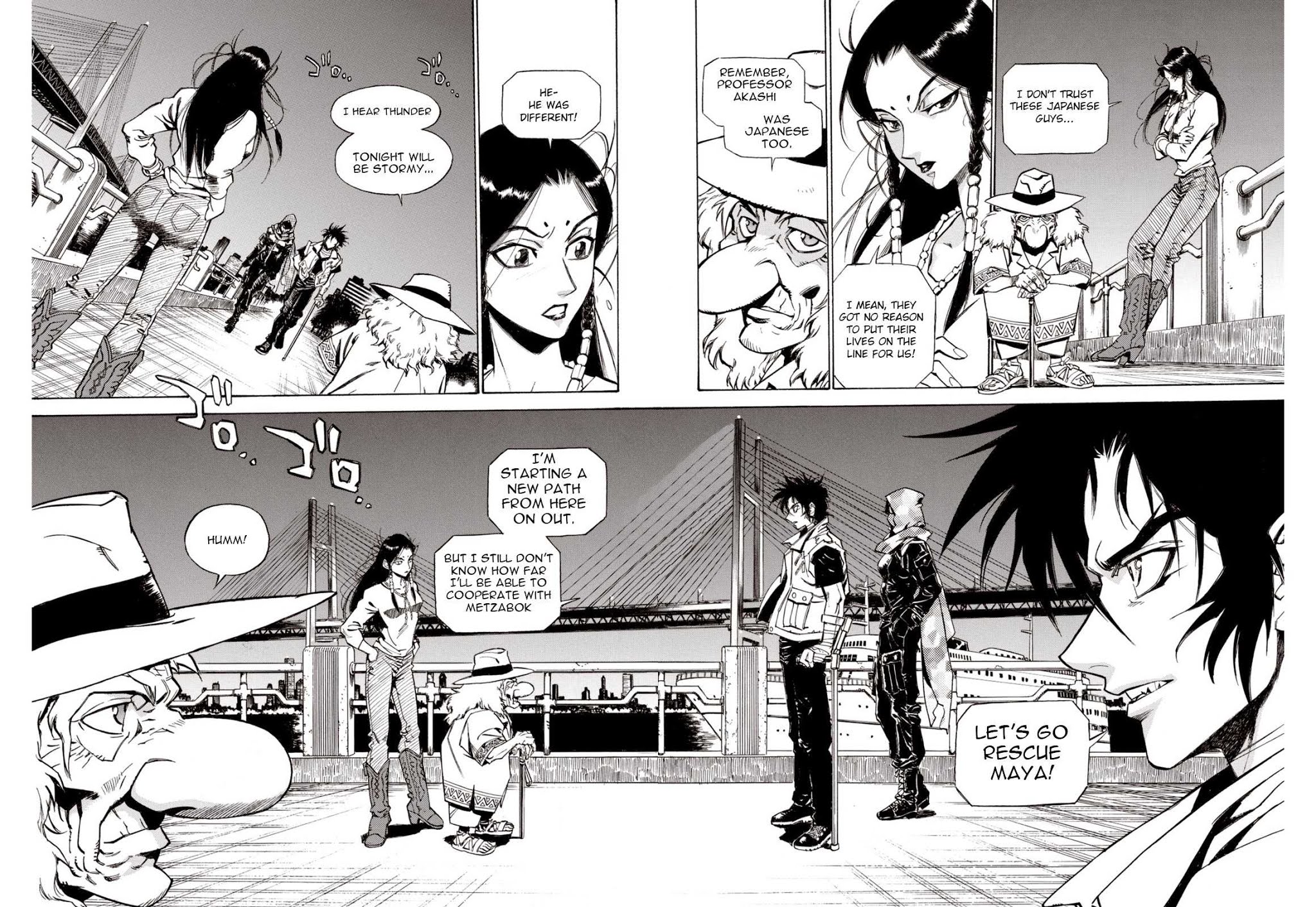 Kouya ni Kemono Doukokusu Chapter 36 page 27 - Chapter 36: Distant Thunder