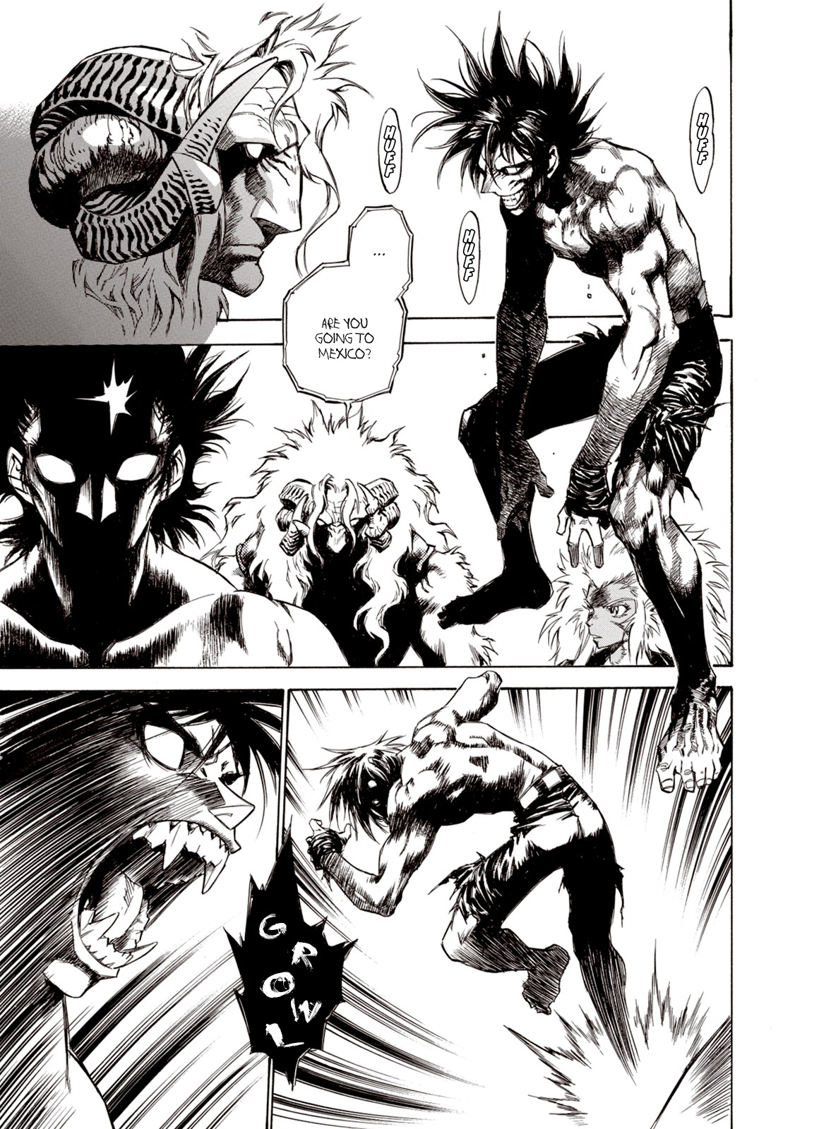 Kouya ni Kemono Doukokusu Chapter 36 page 7 - Chapter 36: Distant Thunder