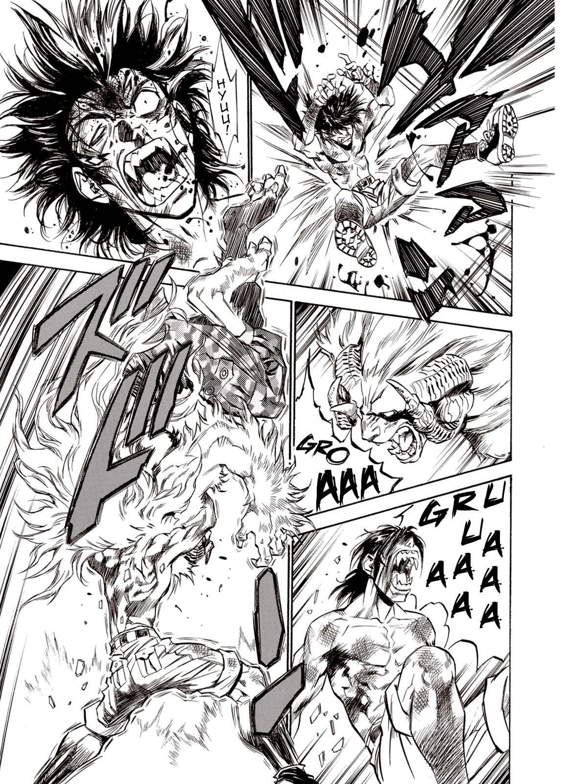 Kouya ni Kemono Doukokusu Chapter 38 page 10 - Chapter 38: Fierce God