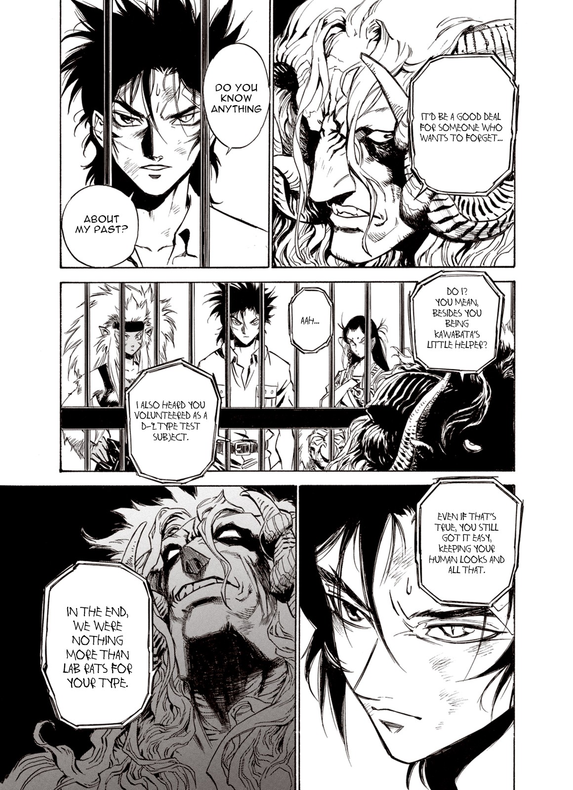 Kouya ni Kemono Doukokusu Chapter 38 page 12 - Chapter 38: Fierce God