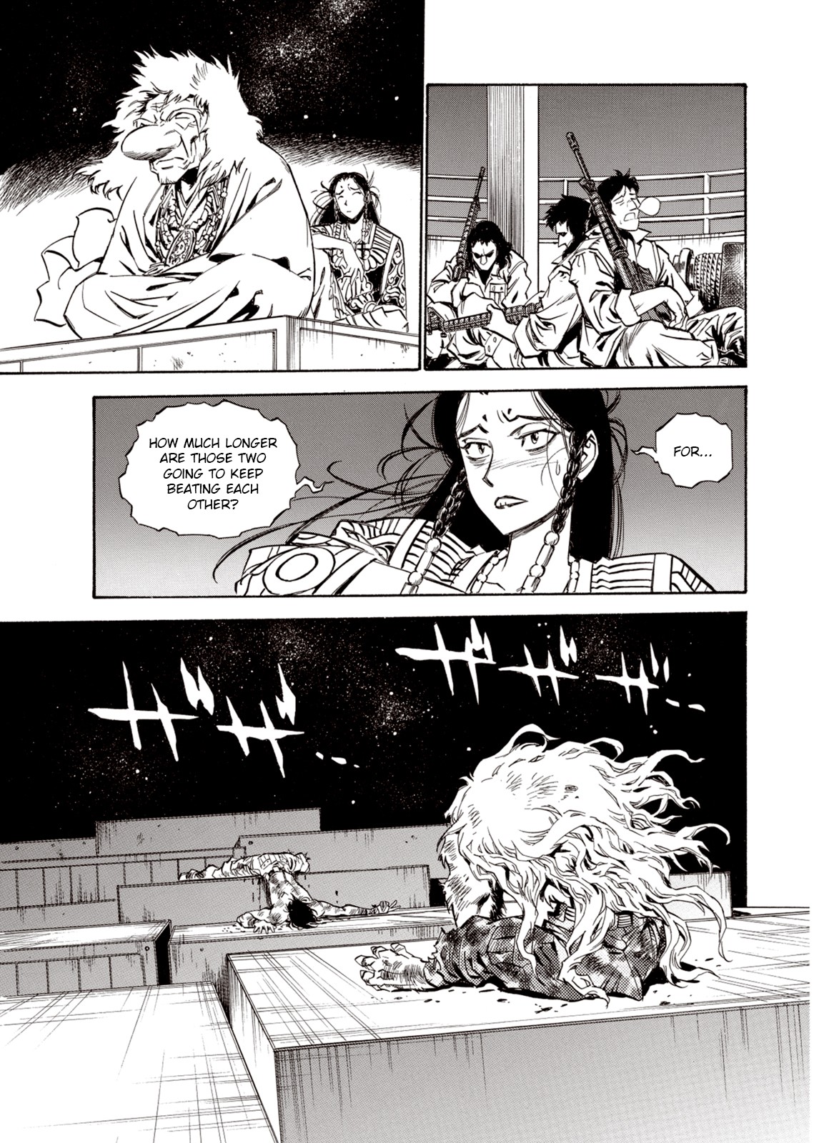 Kouya ni Kemono Doukokusu Chapter 38 page 16 - Chapter 38: Fierce God